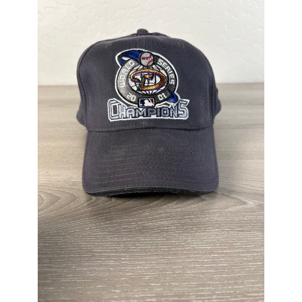 Arizona Diamondbacks MLB 2001 World Series Collection Men's Hat-‎ New Era- EUC